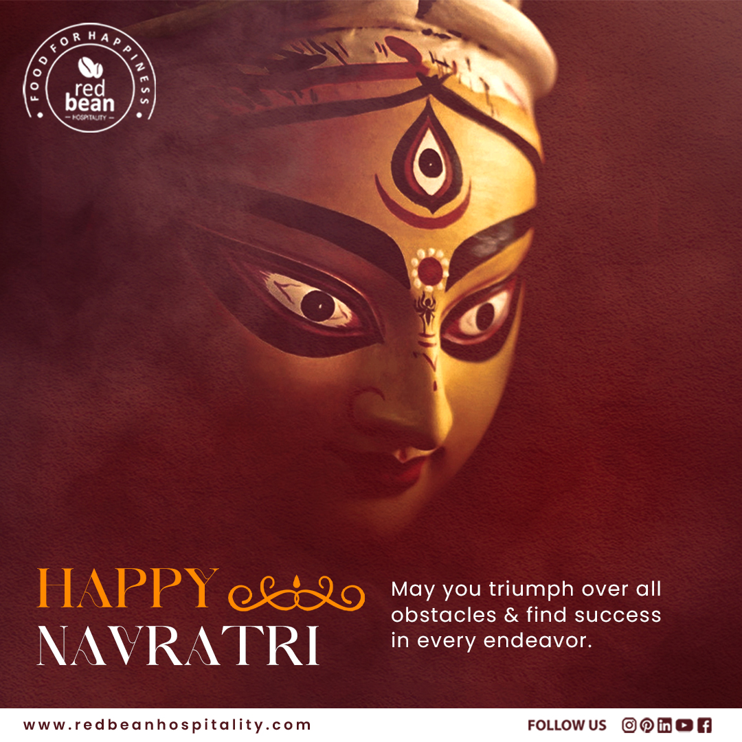 May you triumph over all obstacles & find success 
in every endeavor.

Happy Navratri!

#HappyNavratri #Navratri #DurgaPuja #JaiMataDi #FestivalVibes #India #NavratriSpecial #NavratriFood #Hospitalcatering #Healthcarecatering #RedbeanHospitality