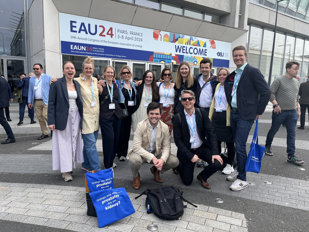 Back at the hospital after a very good #EAU24 with presentations, meetings and team building. We will be back next year.