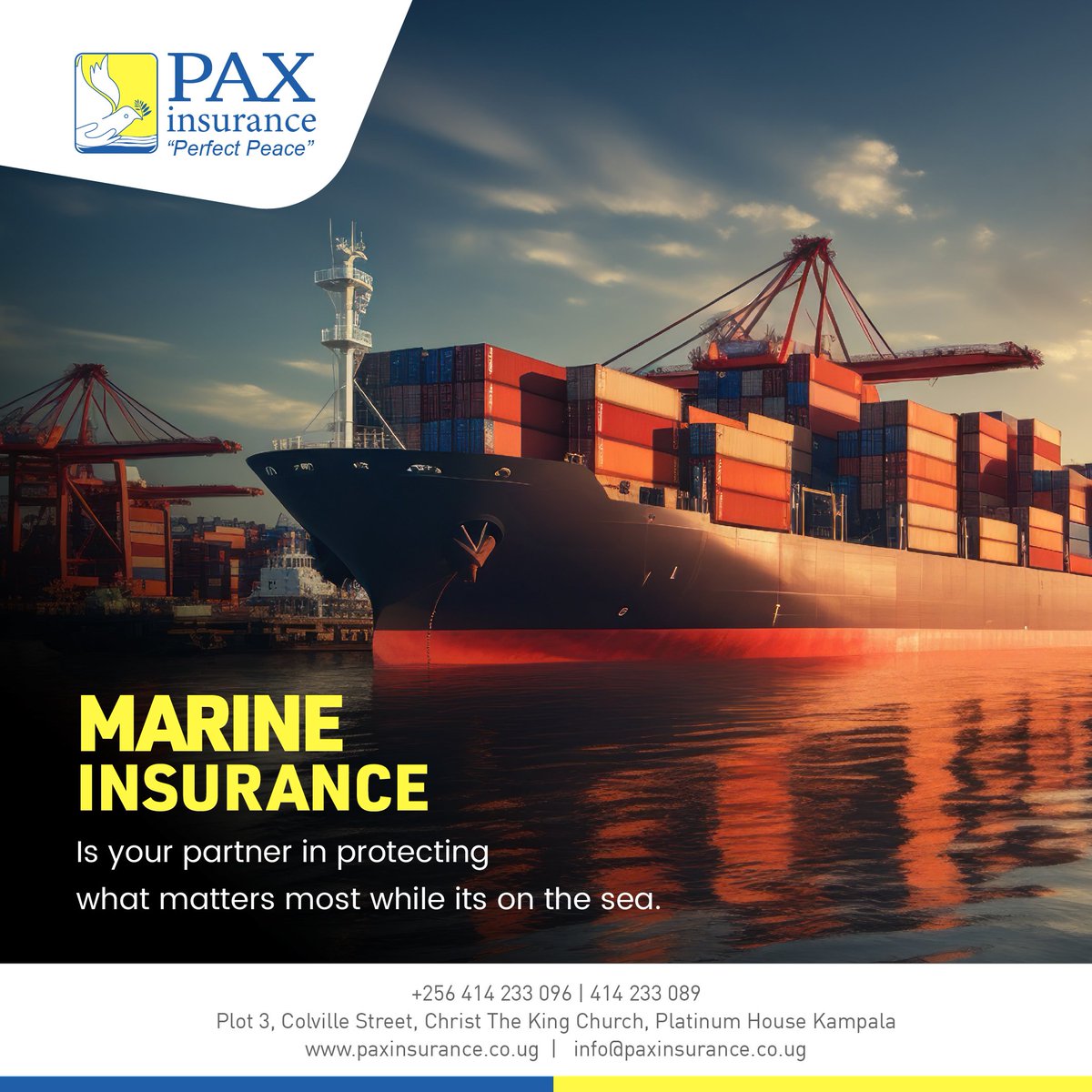 Whether it's smooth seas or rough waters, our #marineinsurance keeps your valuables secure at every turn.

#Marinecargo #MarinecargoInsurance #insurance #Riskmanagement