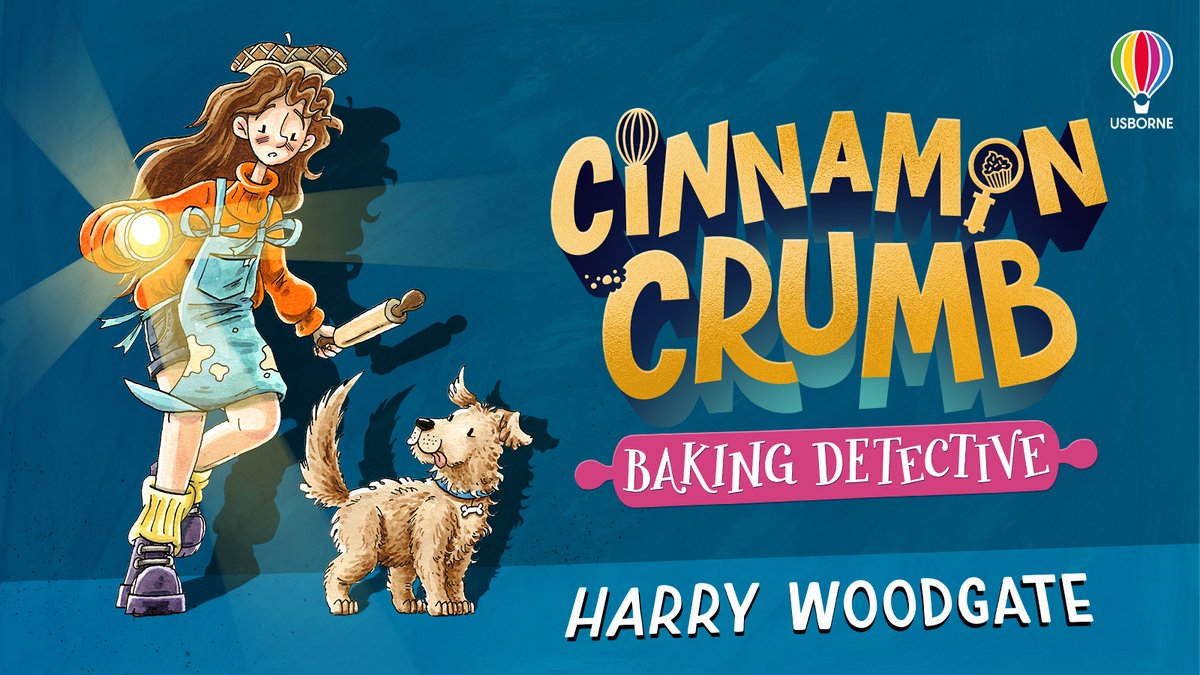 We are so thrilled to be welcoming Harry Woodgate and #CinnamonCrumb to the Usborne family! 🥳 Join us for CINNAMON CRUMB, BAKING DETECTIVE, a major illustrated middle-grade detective series from Harry Woodgate, the award-winning author-illustrator of Grandad’s Camper!
