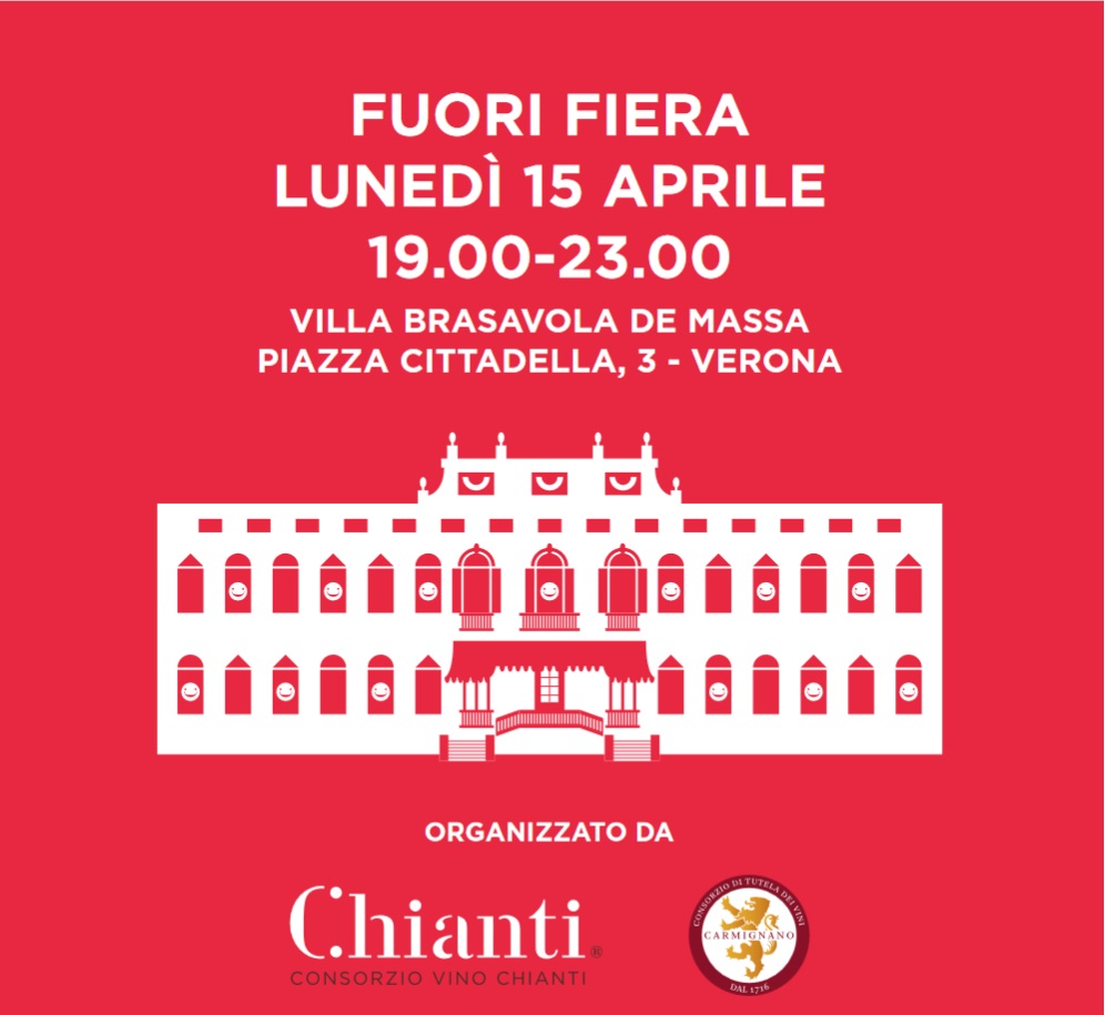 CHIANTI (@chiantidocg) on Twitter photo ๐๐๐ฃ๐๐ฉ๐๐ก๐ฎ: ๐๐ช๐ค๐ง๐ ๐๐๐๐ง๐ ๐๐ค๐ฃ ๐ซ๐๐ฃ๐ ๐พ๐๐๐๐ฃ๐ฉ๐ ๐ ๐พ๐๐ง๐ข๐๐๐ฃ๐๐ฃ๐ค
Stampa, operatori di settore e ospiti selezionati, parteciperanno all'evento organizzata dal Consorzio Vino Chianti e dal Consorzio Carmignano Docg in occasione di <a href="/VinitalyTasting/">Vinitaly</a> ๐๐๐ฃ๐๐ฉ๐๐ก๐ฎ: ๐๐ช๐ค๐ง๐ ๐๐๐๐ง๐ ๐๐ค๐ฃ ๐ซ๐๐ฃ๐ ๐พ๐๐๐๐ฃ๐ฉ๐ ๐ ๐พ๐๐ง๐ข๐๐๐ฃ๐๐ฃ๐ค
Stampa, operatori di settore e ospiti selezionati, parteciperanno all'evento organizzata dal Consorzio Vino Chianti e dal Consorzio Carmignano Docg in occasione di <a href="/VinitalyTasting/">Vinitaly</a>