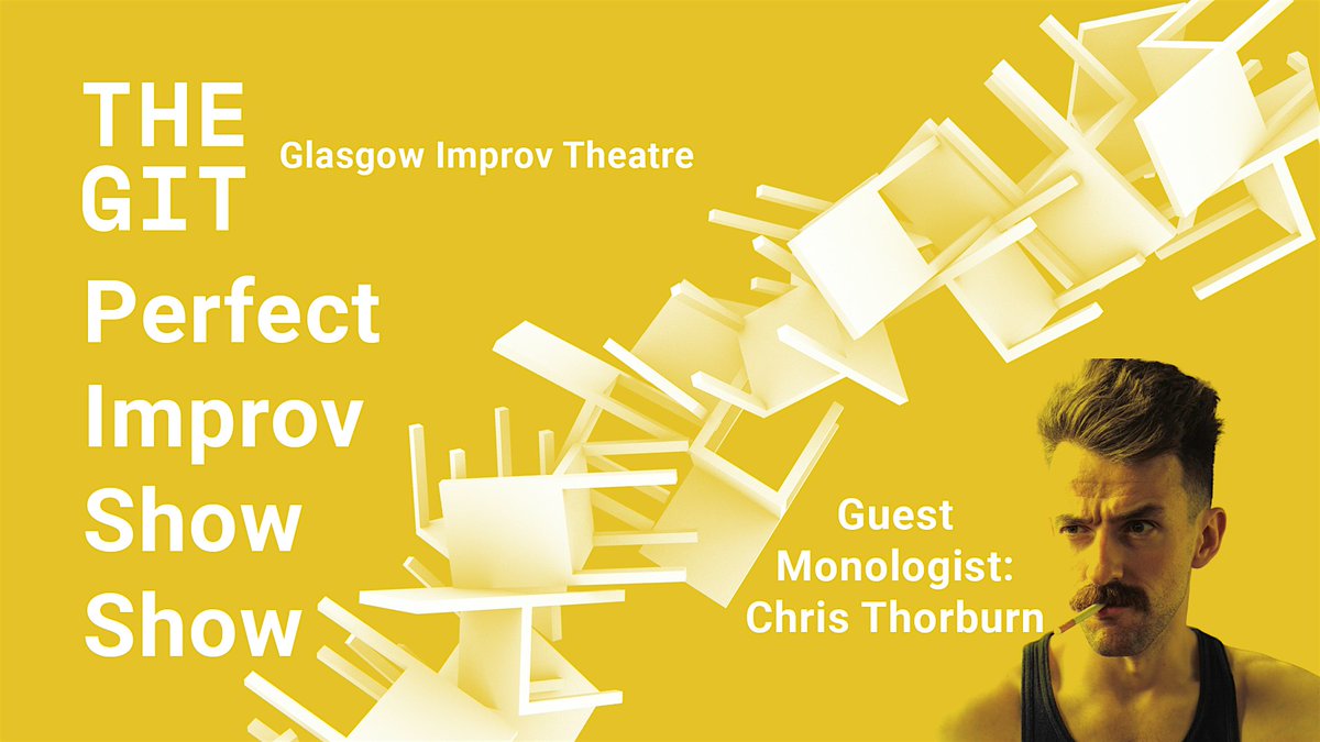 🚨TONIGHT🤖 Perfect Improv Show Show With Chris Thorburn Watch GIT improvisers create a show based on a story from our special guest monologist! 📅 Tue 9th Apr ⏰ 19:00 🏠 The Old Hairdresser's eventbrite.co.uk/e/perfect-impr…