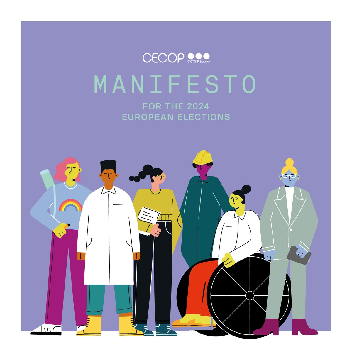 📢Our manifesto for the EU elections is out! Industrial and service #coops empower workers, reindustrialize and innovate for the benefit of all🤝 They also need the EU to remove barriers and unlock their potential🌱 Discover our priorities here⬇️ cecop.coop/works/industri…