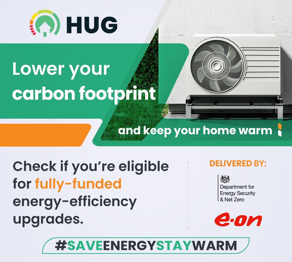 Would you like to save money on your bills? Then why not see if you're eligible for the new HUG 2 scheme, which is supporting low-income households to make their houses more energy efficient! To learn more, visit: orlo.uk/LDSoL #energyefficienthomes #governmentfunding