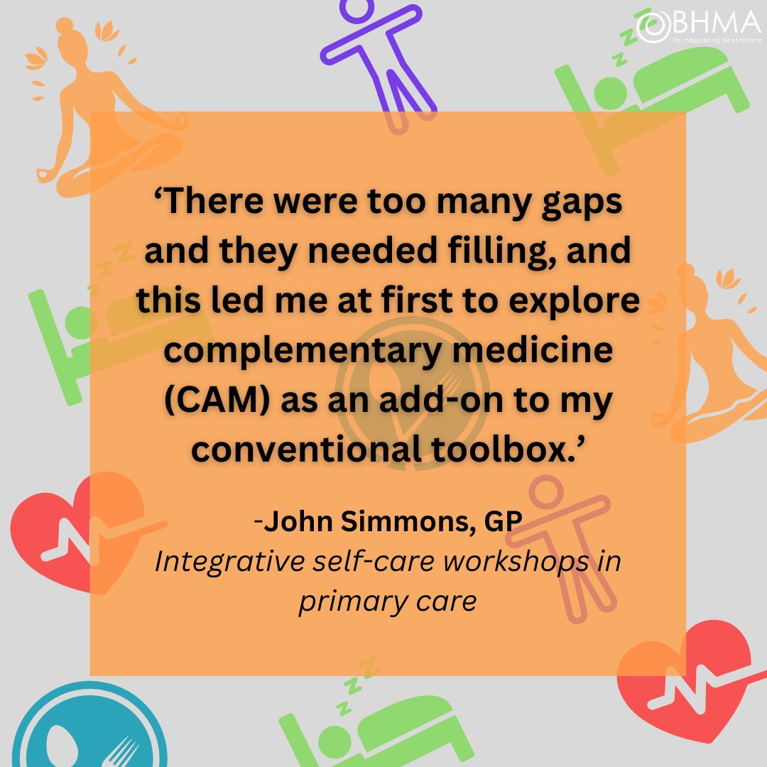 A Sussex GP explains how using a health coaching approach can better equip family doctors to enable behaviour changes in relation to eating, moving, breathing and loving. More on 🔗bhma.org/integrative-se… #selfcare #primarycare #healing #holistic #holistichealth