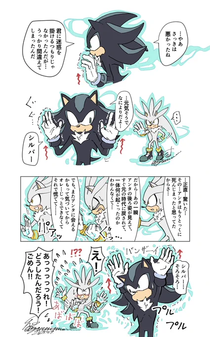 大きいほうのシルバーと。 