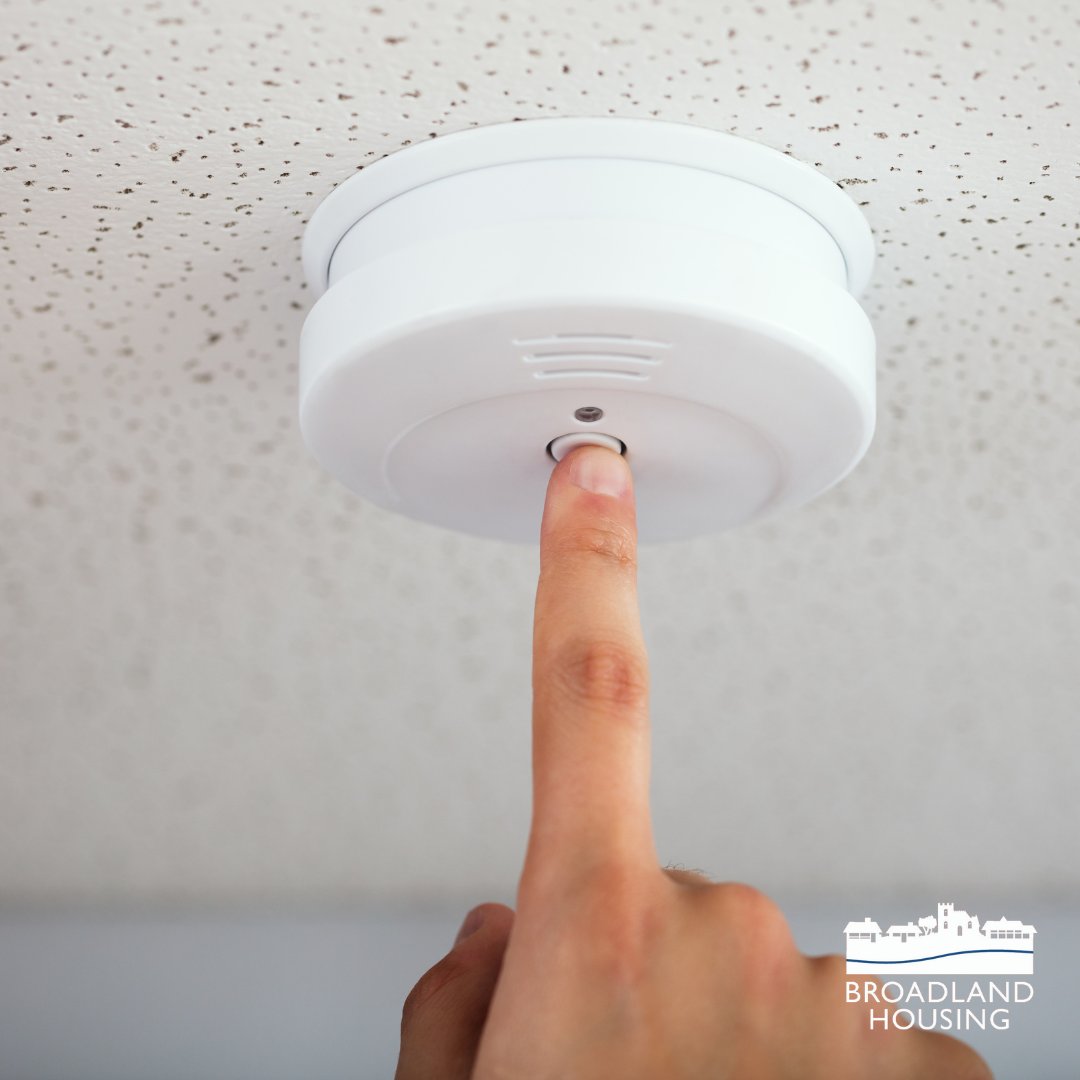 It's #TestItTuesday ✅ Have you checked your smoke alarm today? #FireSafety #SafeHome #BroadlandHousing