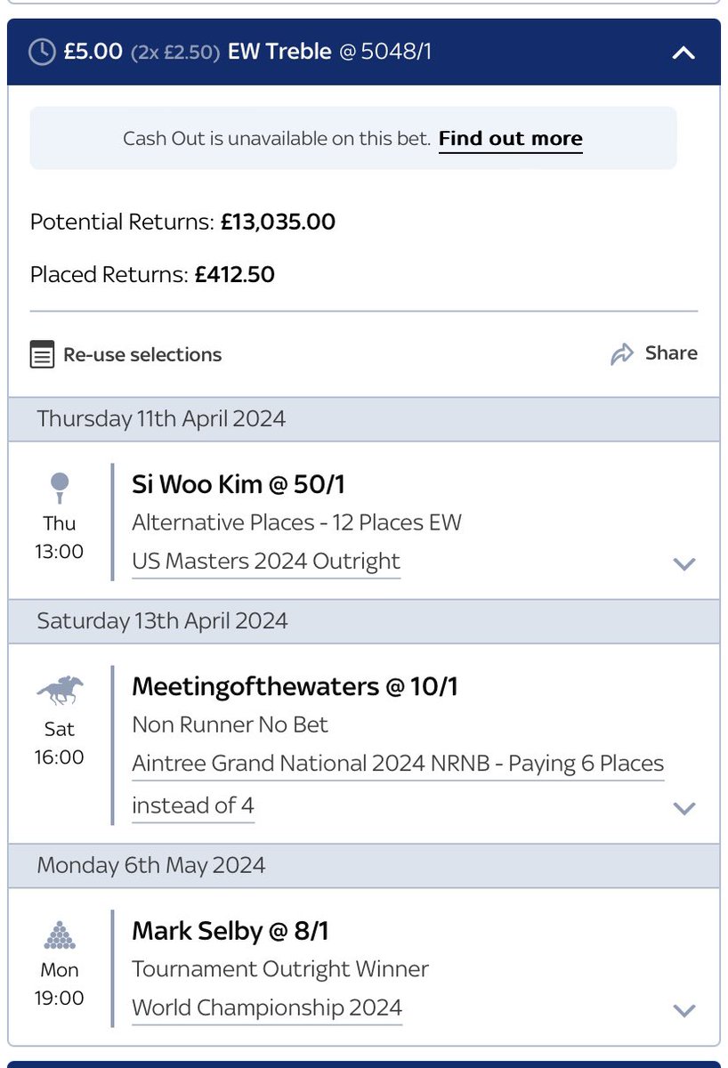 granty__no1's tweet image. This is the year I finally land the #SpringTreble