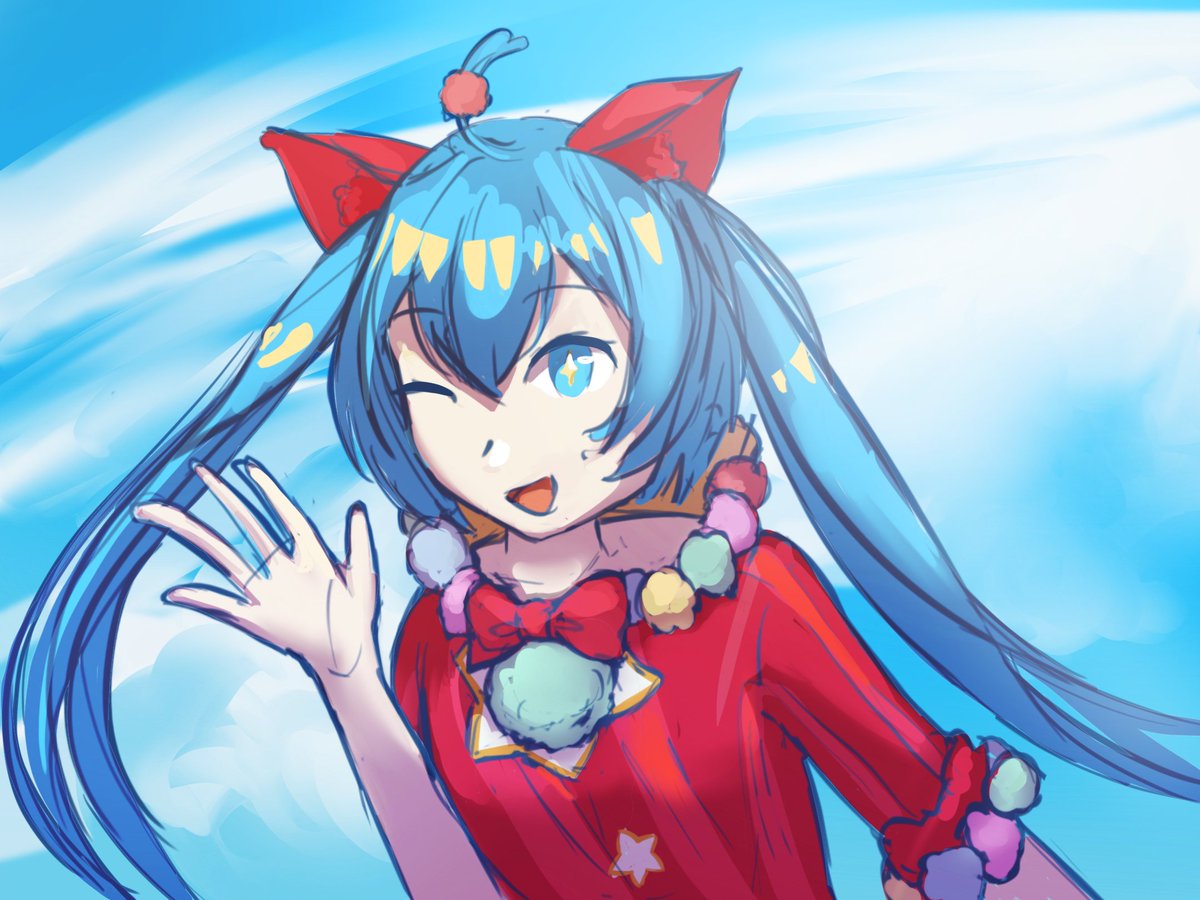 catscalla's tweet photo. wonderlands x showtime miku - finished october 2023 (at 1am before a final exam)
just a quick doodle bc i felt that i wanted to draw
obviously not very polished but she's there and she's fun! https://t.co/kHYF9Xe0yJ