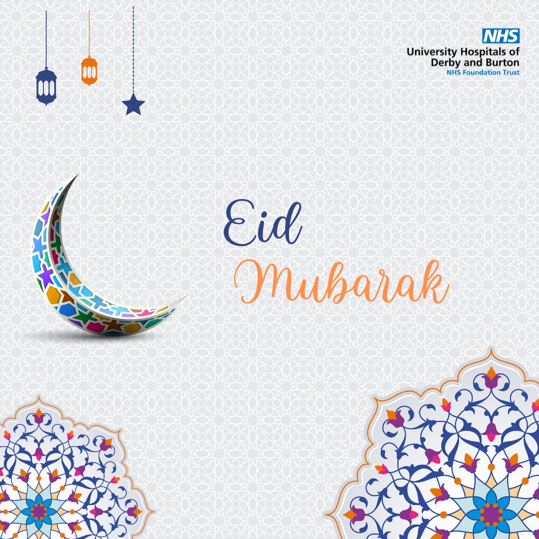 We wish our Muslim colleagues, patients and communities a very happy and healthy #EidMubarak today! ☪️