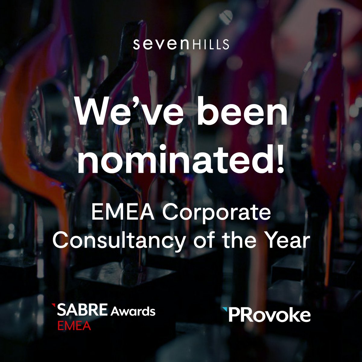 Seven Hills BPI (@sevenhillsviews) on Twitter photo We are excited to announce that we have been nominated once again for the <a href="/Provoke_News/">PRovoke Media</a> Corporate Agency of the Year Award 2024! Huge thanks to our incredible team and clients 🌟 We are excited to announce that we have been nominated once again for the <a href="/Provoke_News/">PRovoke Media</a> Corporate Agency of the Year Award 2024! Huge thanks to our incredible team and clients 🌟
