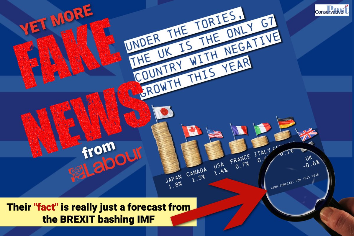 @tomhfh Rachel Reeves seems to say a lot of things that are wrong. Remember when she used forecasts from the Brexit bashing IMF (that were proved incorrect) and tried to pass them off as truth? #RachelReeves is never to be trusted.  #LabourLiars