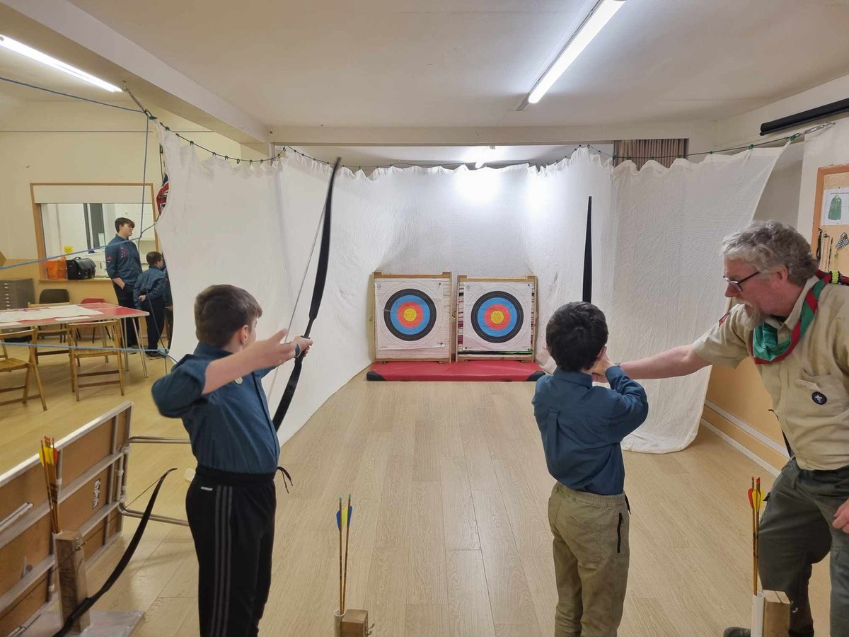 A £500 donation from @ProudfootGroup to 37th Scarborough Scout group meant they could get some archery equipment to use for Beavers, Cubs and Scouts. A great use of funds! #CharityTuesday #MakingADifferenceLocally #Scarborough #Community