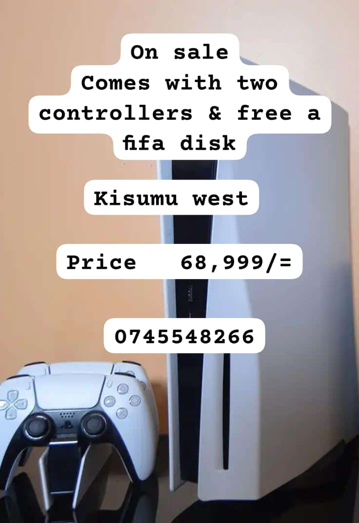 Just__Remmy's tweet image. Selling this used Sony Playstation 5 console #kenyabiz