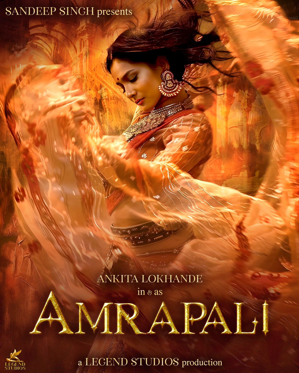 Filmmaker #SandeepSingh 
teams up with
 #AnkitaLokhande
 for a magnum opus series about the royal courtesan #Amrapali #LegendStudios
 production.

Music maestro #IsmailDarbar 
to make a comeback with this show.