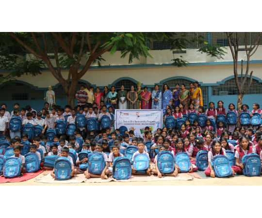 🌟 Discover Sankalp’s project: 'Gift a School Kit to an Underprivileged Child & Unlock a Bright Year'! 📚 Features: ✏️ 2000 school kits for 20 schools in Telangana ✏️ Inclusive learning for all ✏️ Eases financial burdens on parents Learn more:csrbox.org/India-CSR-proj…