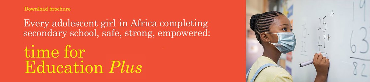 When adolescent girls and young women complete secondary school, their risk of getting #HIV is reduced significantly. To #endAIDS as a public health threat by 2030, we must invest in quality education for all.