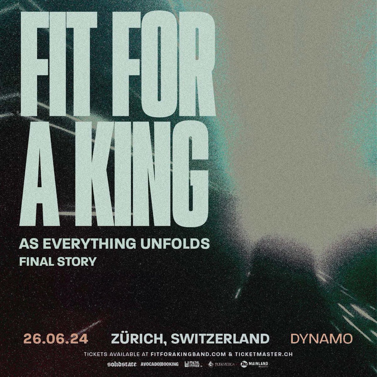 Switzerland with @fitforaking! 🇨🇭 Tix - ticketmaster.ch/event/fit-for-…