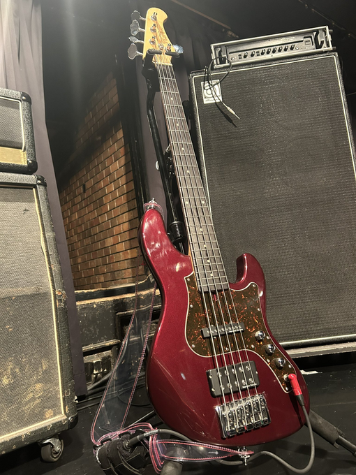 On stage media image