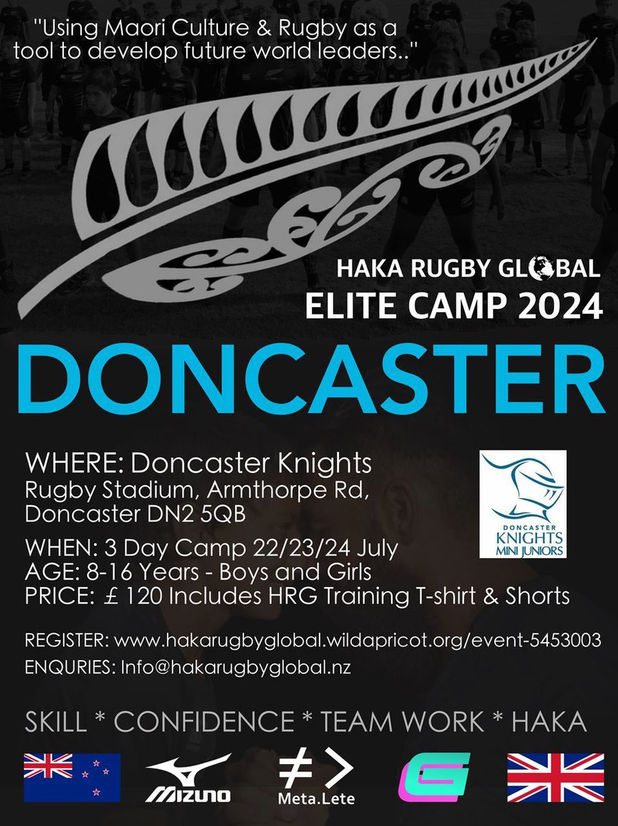 Haka Rugby Camp at Castle Park 𝐓𝐇𝐈𝐒 𝐒𝐔𝐌𝐌𝐄𝐑 👇🏻 drfc.co.uk/haka-rugby-glo…