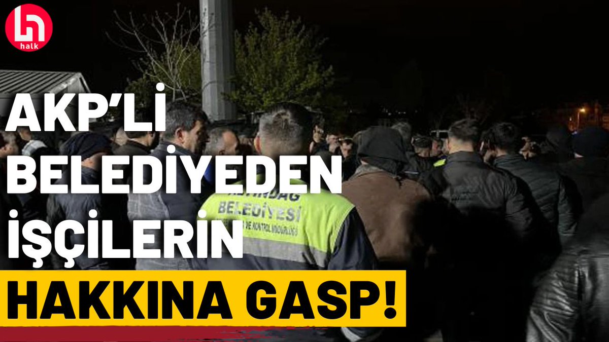 AKP'li belediye başkanı işçilerin maaş zammını geri aldı: 30 işçi işten çıkarıldı!

İsmail Küçükkaya (@KucukkayaIsmail) ile #YeniBirSabah 

youtu.be/KxA1b-ObwQc