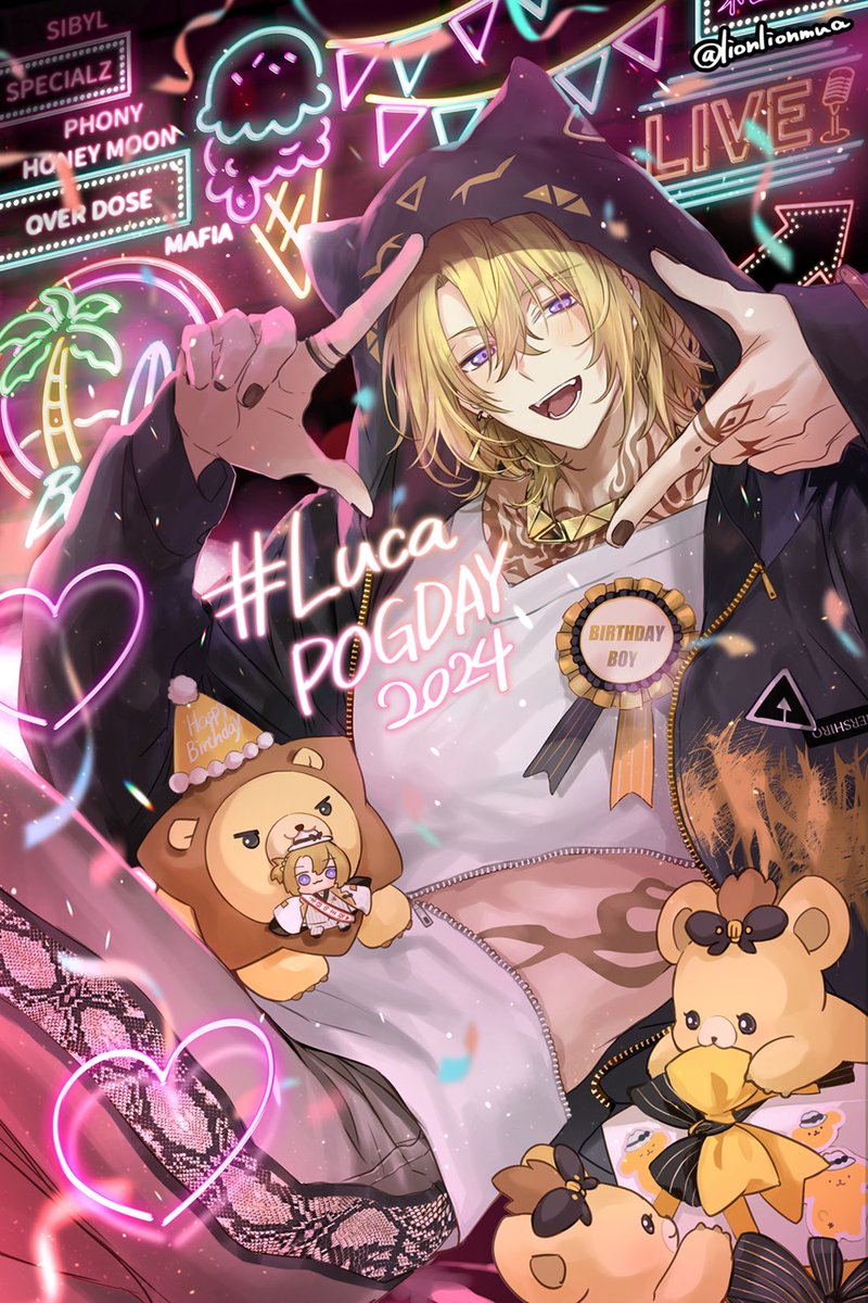 #LucaPOGday2024 #drawluca 🎁🎈💛Happy Birthday BOSS 🤗🎂🎊 Wishing you happiness today, tomorrow, and always🤗 I'm looking forward to the ARLive🕺💃👯‍♂️🎤 參加了香港的應援活動🙋‍♀️讓我們一起快樂慶祝POGDAY💛💛