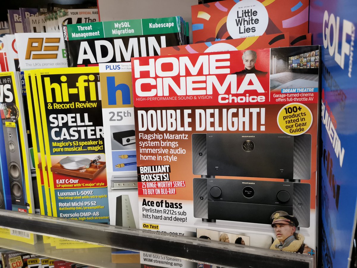 Steve May (@stevemay_uk) on Twitter photo Always get a buzz out of spotting <a href="/HCCmag/">Home Cinema Choice</a> in the wild! Have you grabbed your copy yet? New issue due this week! Always get a buzz out of spotting <a href="/HCCmag/">Home Cinema Choice</a> in the wild! Have you grabbed your copy yet? New issue due this week!