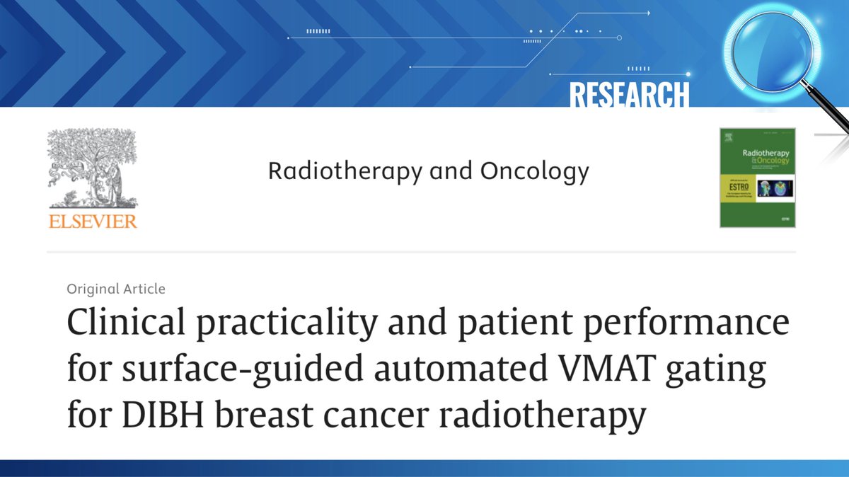 A recent study investigating the clinical practicality and patient performance of #SGRT for VMAT gating in #DIBH treatments found this technology can be an effective way to reduce radiation dose to the heart and lungs. Read more: sciencedirect.com/science/articl… #radonc #medphys