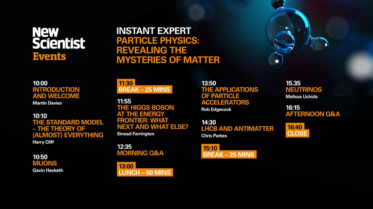 Gavin Hesketh (@gavinhesketh) on Twitter photo Excited to talk at the <a href="/newscievents/">New Scientist Events</a> Instant Expert event this Saturday, covering all things particle physics! Shold be a very interestig day, some tickets available here: newscientist.com/science-events… Excited to talk at the <a href="/newscievents/">New Scientist Events</a> Instant Expert event this Saturday, covering all things particle physics! Shold be a very interestig day, some tickets available here: newscientist.com/science-events…