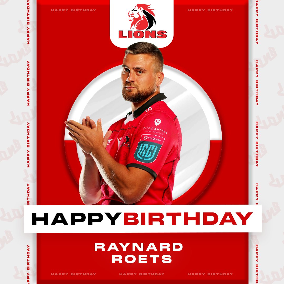 Happy Birthday Raynard!🎉🎂 We hope you have a great day! #LionsPride🦁