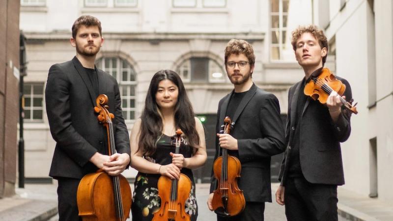 ★★★★ @ElmoreQuartet @KingsPlace - A new work from @Leo_Geyer holds its own alongside acknowledged masterpieces, with impressive playing from this emerging group, says @bernardlhughes theartsdesk.com/classical-musi…