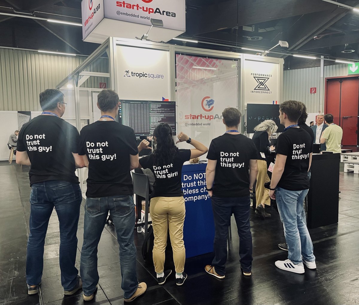 tropicsquare's tweet image. We&apos;re finally at #EmbeddedWorld2024!

....but are we actually there? 👀

Come verify for yourself at Hall 5 Booth 371 😉