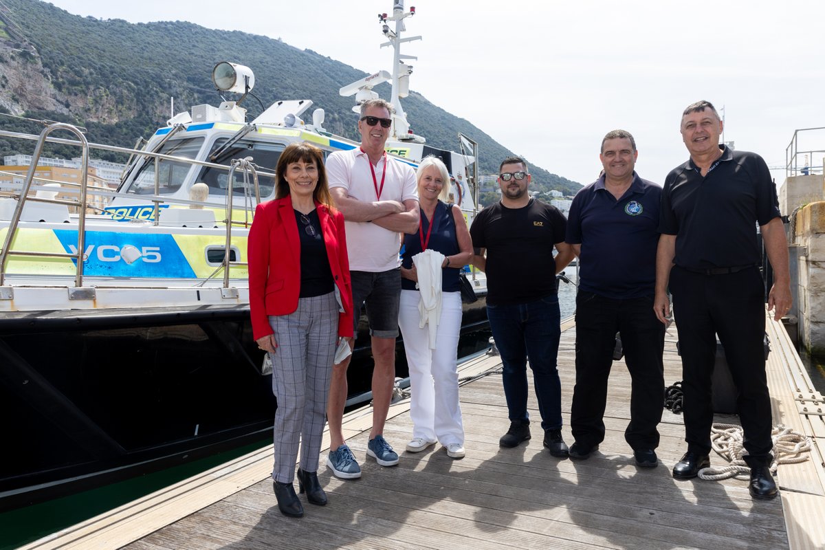 Last Friday, the Gibraltar Defence Police were delighted to host the #European Co-ordinator for Special Olympics at GDP HQ. Read more about their visit here: stratcommand.blog.gov.uk/2024/04/09/let… #Police #Workingtogether #lawenforcement