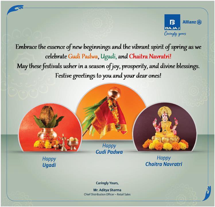 Celebrating new beginnings with the festive spirit of the season! 🌼✨ Join us in marking the auspicious occasions of #GudiPadwa , #Ugadi, and #ChaitraNavratri #Caringlyyours