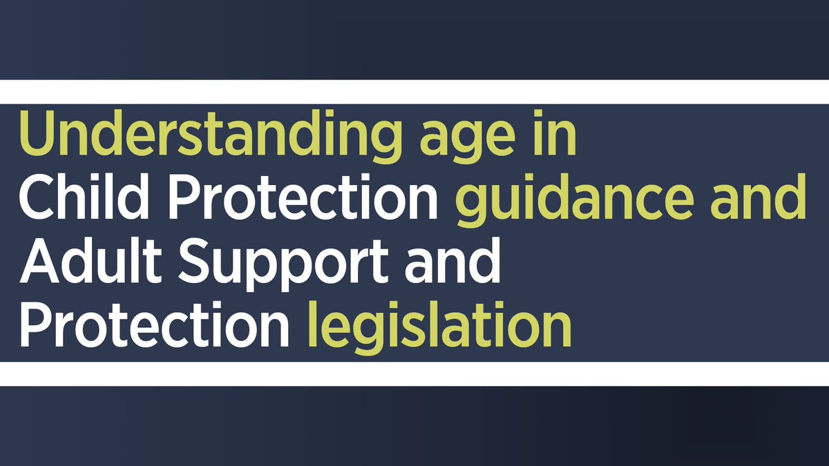 Our report exploring the experience of social workers supporting 16 - 17 years is now available. As this age group are eligible for support via both CP and ASP; a table is included as a practical tool to view the processes side by side. Info at: iriss.org.uk/16to17