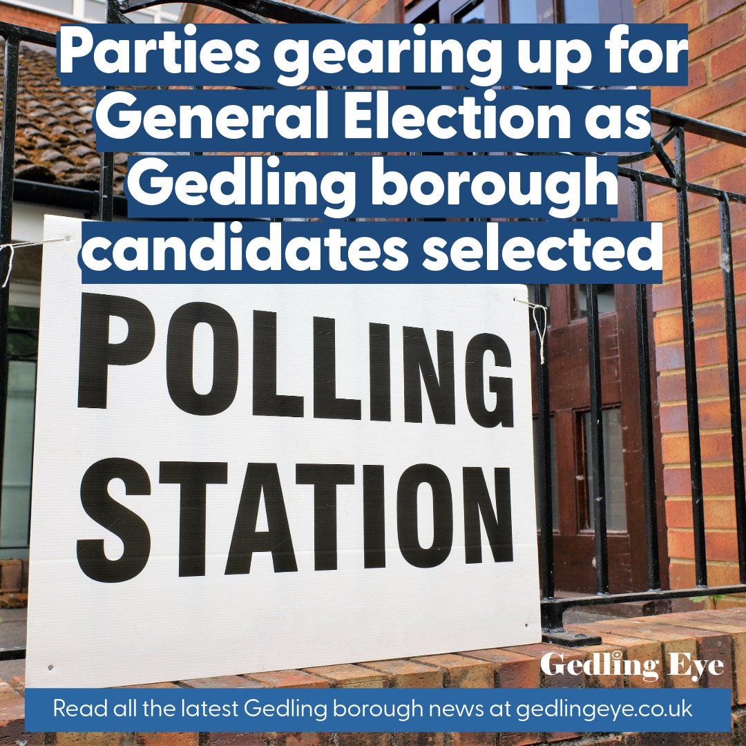 These candidates will be after your vote in the next General Election 🗳️ tinyurl.com/yc2kmvab #GeneralElection #Gedling