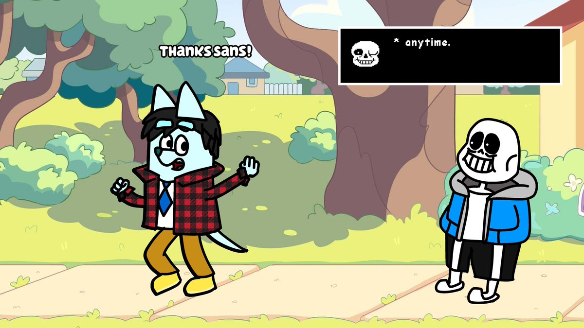 softprincess95's tweet photo. Reaching the wedding location. I also got some help getting there.
#Bluey #blueyart #blueoc #undertale #TheSign
PS: I have no time to button my shirt, so it's on outer. But maybe I can button it up later.
Characters: Husker and Sans https://t.co/K4WLtUIclt