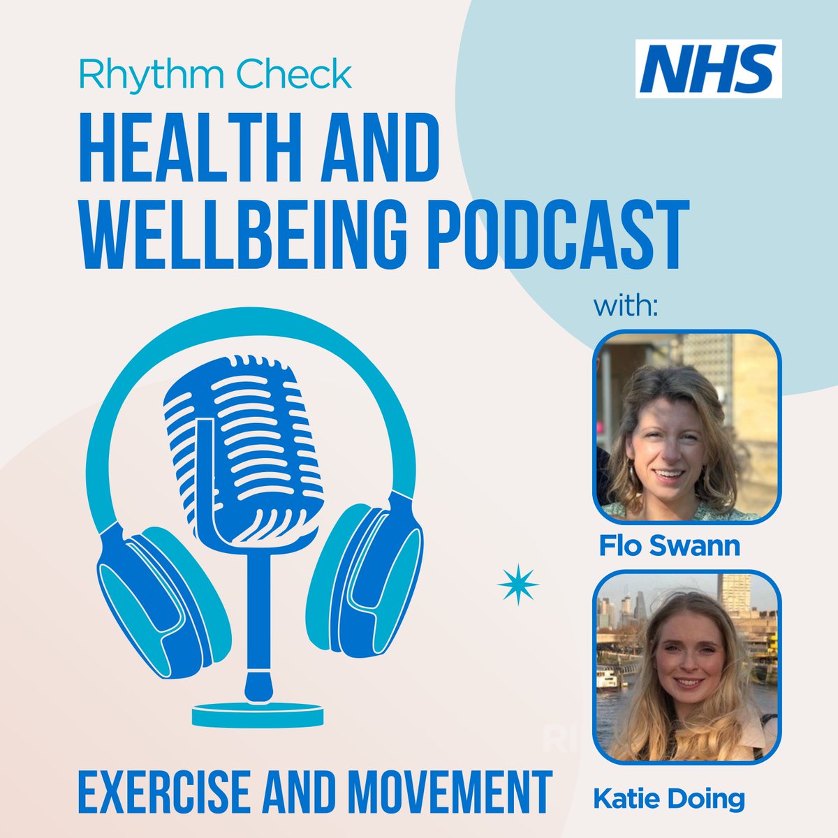 Episode 4 of our health and wellbeing podcast is out. By trainee Drs and for #traineedoctors it's on benefits of movement and #exercise. Listen direct bit.ly/3xwJhOj or search your podcast app for 'Rhythm Check'. @EoETrainees @eoe_psw @HJohnson2FSD @SimonDGregory