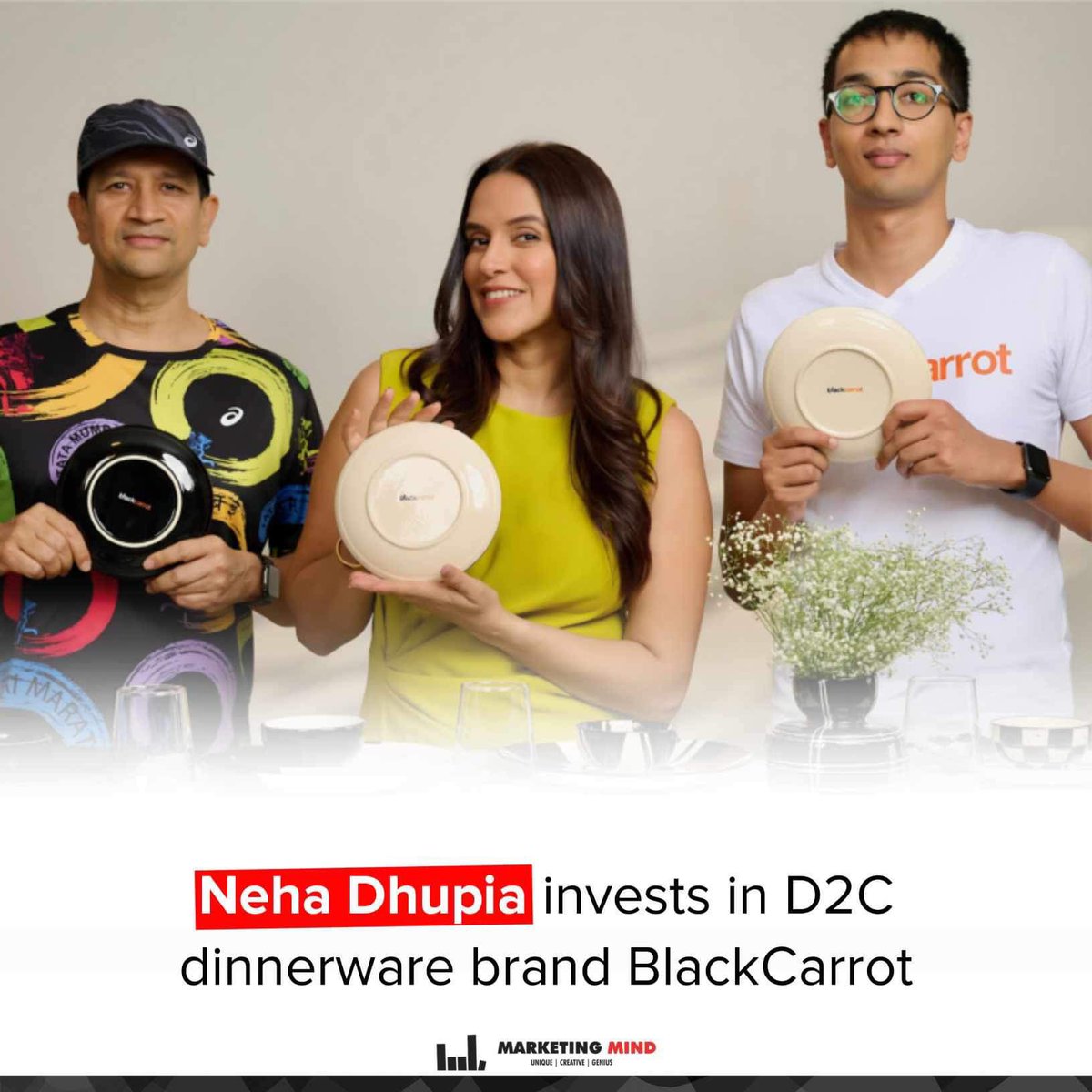 Neha Dhupia has also joined the firm as a brand ambassador as part of the agreement, and she will market the brand. #MarketingMind #NehaDhupia #WhatsBuzzing #BlackCarrot