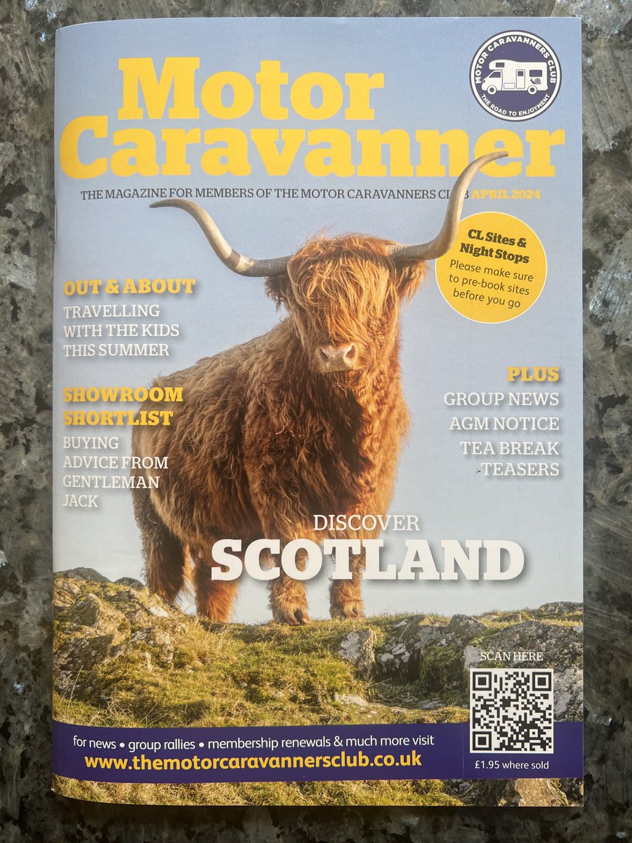 Well done ⁦<a href="/YachtPhoto/">The Howorths</a>⁩ for yet another front cover photograph. This time for #MotorCaravanner Magazine  ⁦<a href="/CW_Guild/">CaravanWriters'Guild</a>⁩ ⁦<a href="/TravWriters/">BGTW</a>⁩