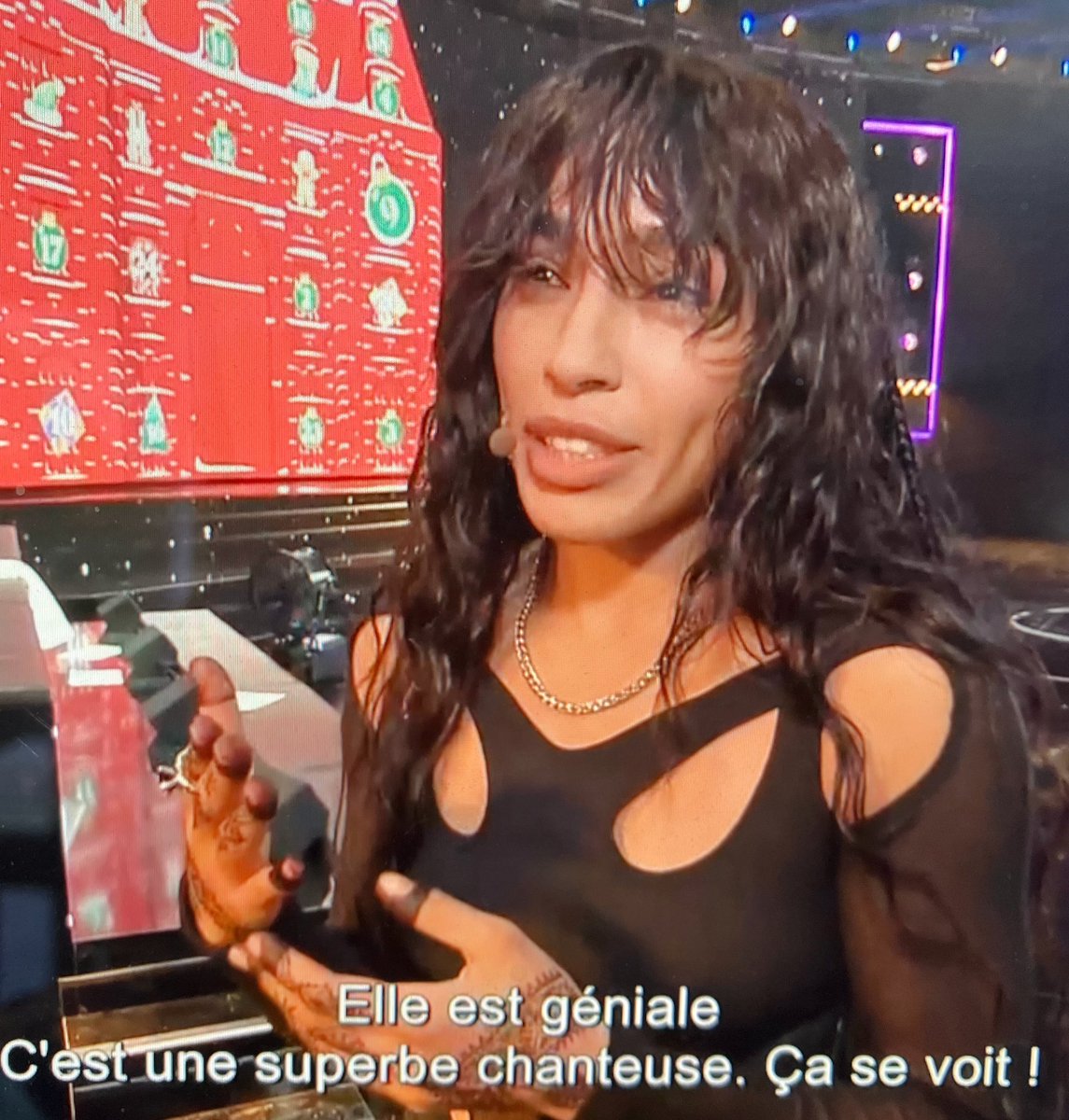 En fait, début décembre Loreen avait déjà la vision sur Helena #HelenaBailly #Staracademy