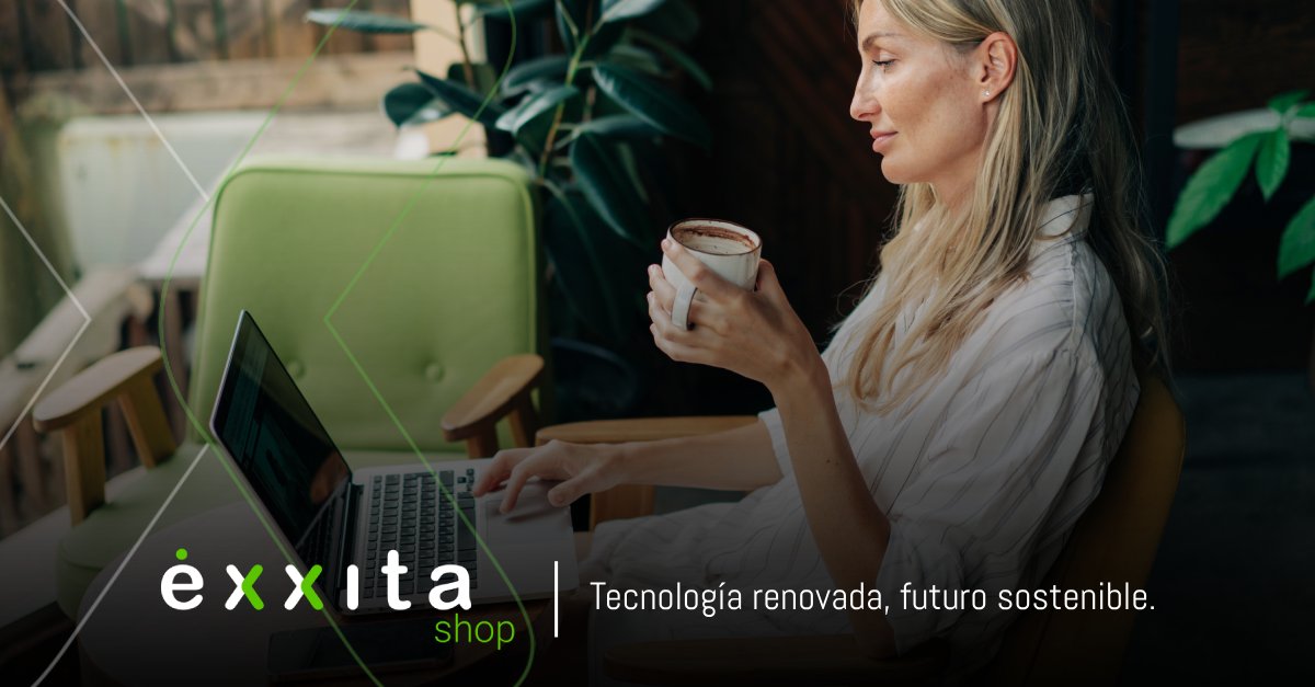 ¡Hoy estamos de estreno en Éxxita! Lanzamos Exxitashop.com, nuestro propio canal de venta de oportunidades con productos 100% #reacondicionados en España de primeras marcas para consumidores comprometidos que buscan alternativas #sostenibles y #económicas ♻️💻🌍