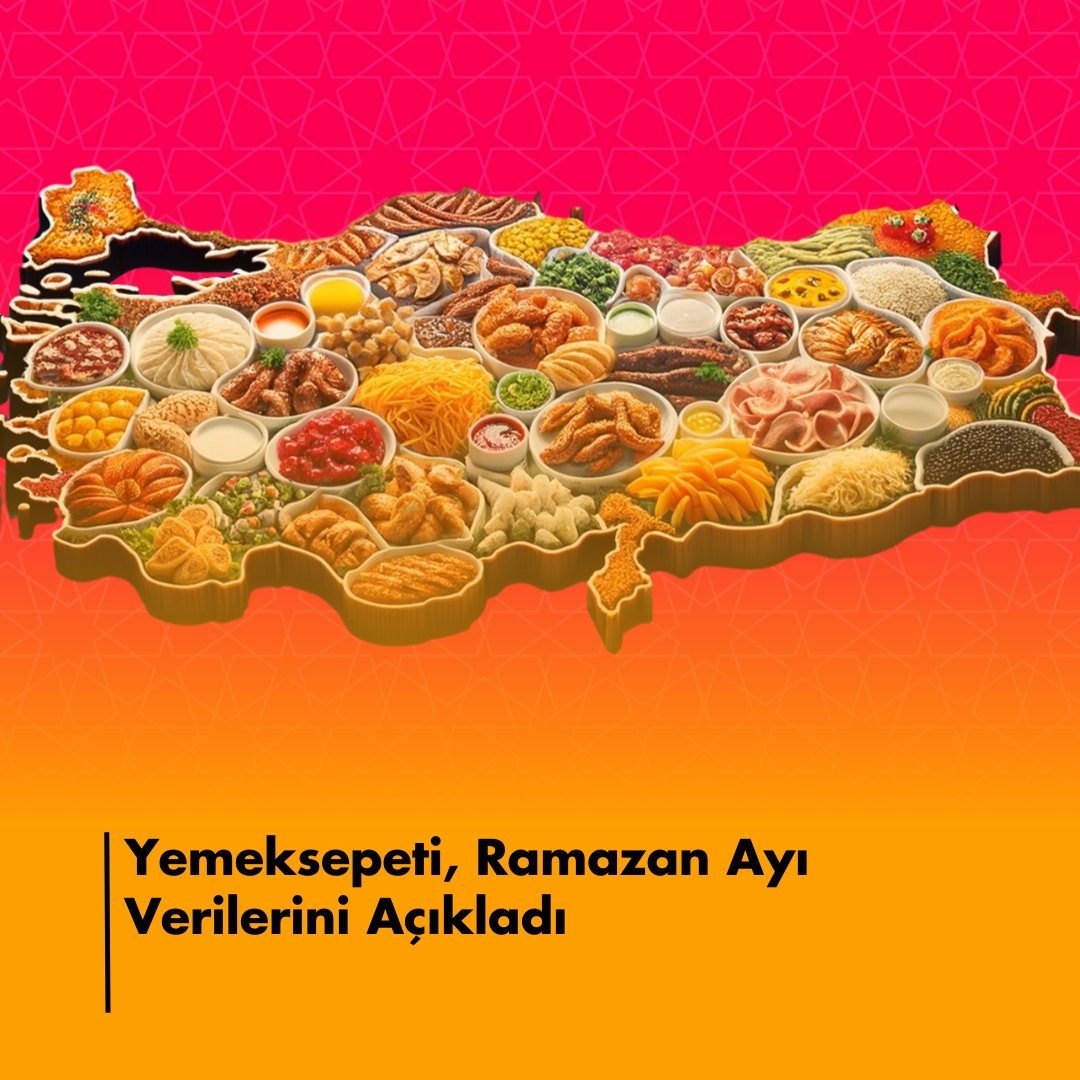 🚀Yemeksepeti, Ramazan Ayı Verilerini Açıkladı Ayrıntılar: startupteknoloji.com/yemeksepeti-ra… #haber #ramazan #yemek #yemeksepeti #rapor #inceleme #veri #sipariş #döner #burger #latte #profiterol