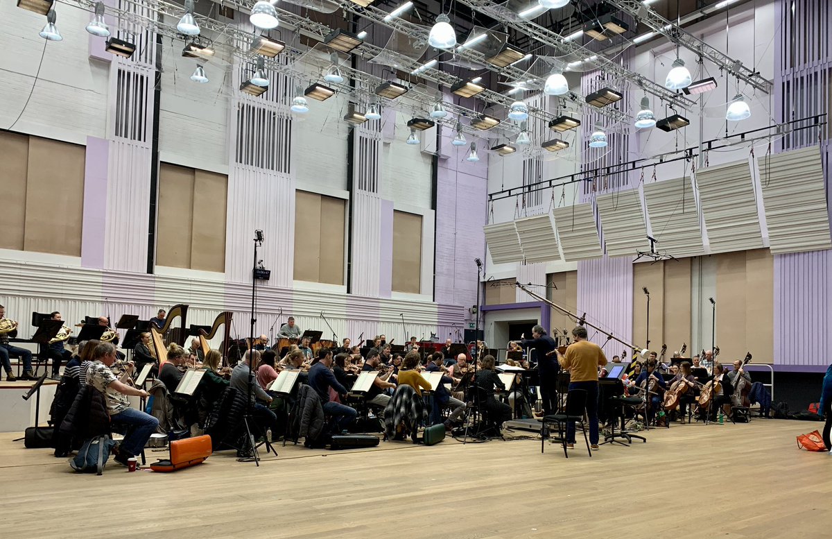 It’s good to be back ‘home’ with the wonderful @BBCPhilharmonic and @JamesEhnes recording for @ChandosRecords!