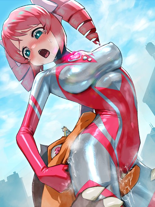 前描いた巨大化マゼンタいじめたくなっちゃいました
#まほあこ 