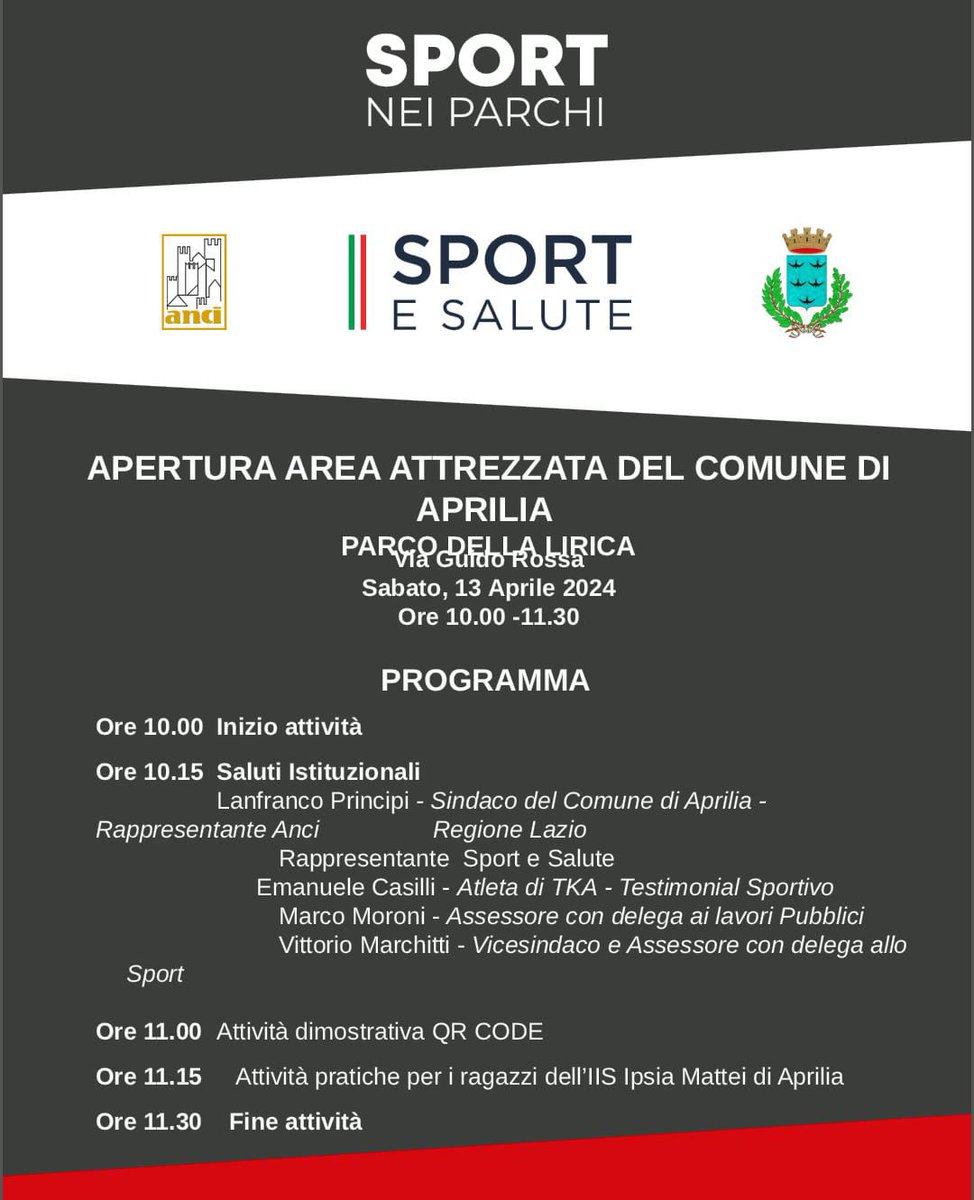 Comune di Aprilia tweet media