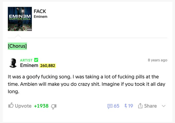 SilyGeniusNotes's tweet image. Submission by @free_eminem!