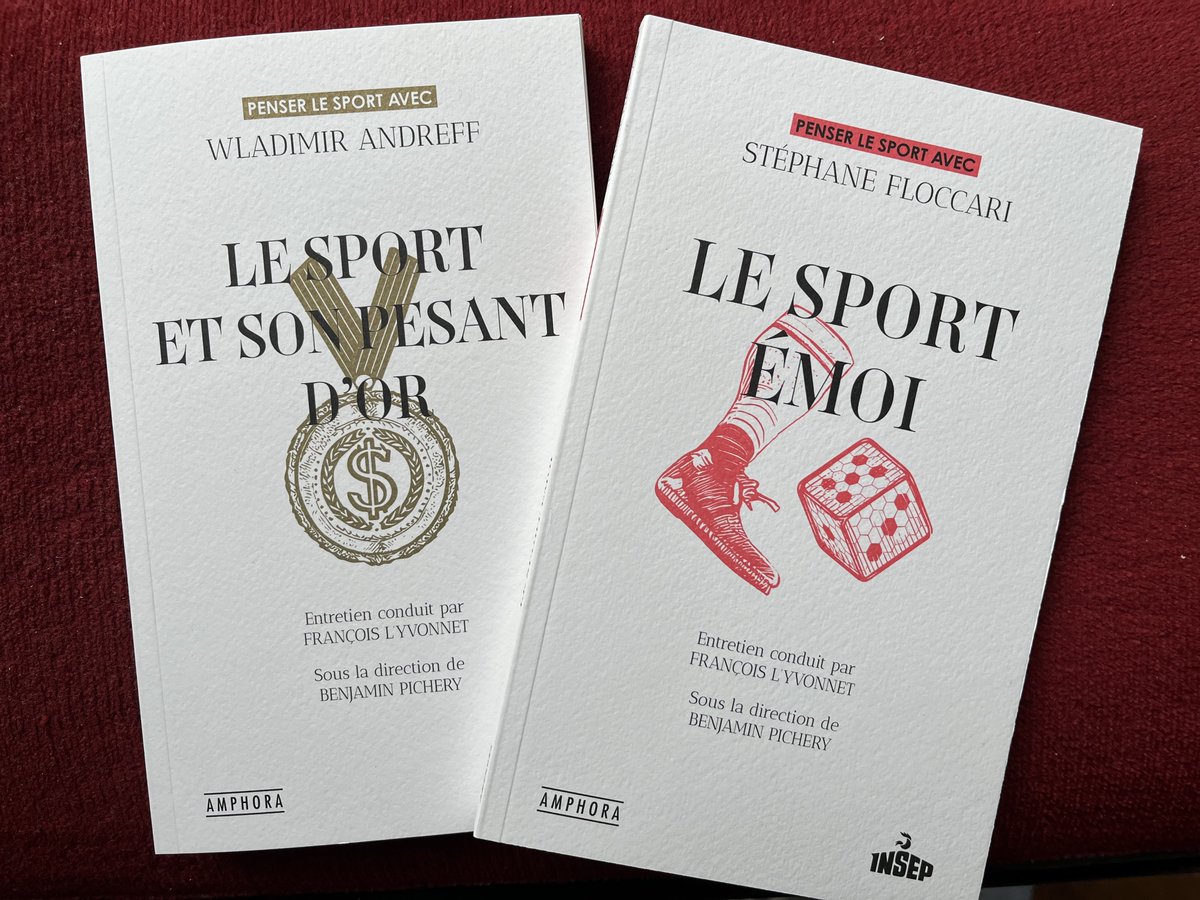 Voulez-vous savoir combien y aura-t-il de médailles pour la France aux #JOPARIS2024 ? Voulez-vous savoir pourquoi le foot reste un mystère ? Les réponses sont dans les deux nouveaux titres de la collection #PENSERLESPORT #INSEP #AMPHORA #FLOCCARI #ANDREFF En librairie le 11 avril