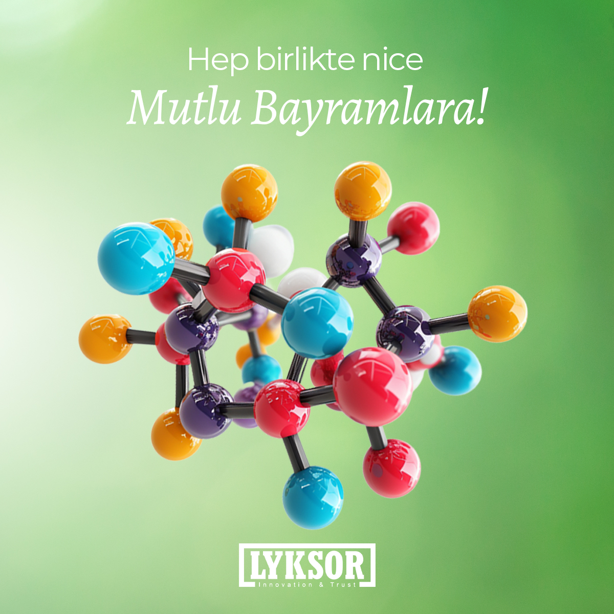 Sevdiklerinizle birlikte sağlıklı, mutlu ve huzurlu bir bayram geçirmenizi dileriz. İyi Bayramlar! 👋

We wish you and your loved ones a healthy, happy, and peaceful holiday. Happy holidays! 👋

#KalekimLyksorKimya #LyksorChemicals #RamazanBayramı #İyiBayramlar #HappyHolidays
