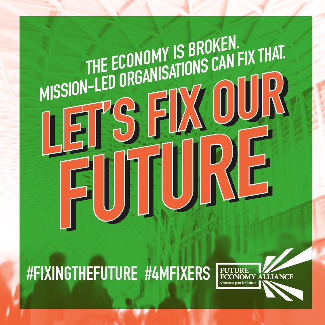 Huge thanks @Hope4tc for joining the #4mFixers dedicated to creating a stronger, fairer, greener UK economy – and there’s still time for you to get involved too! Donate now to help us make economic reform a political priority at the #GeneralElection: crowdfunder.co.uk/p/fix-the-econ…